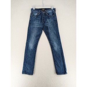 Lucky Brand 121 Heritage Slim Jeans Blue Medium Wash Denim Men's 29x32